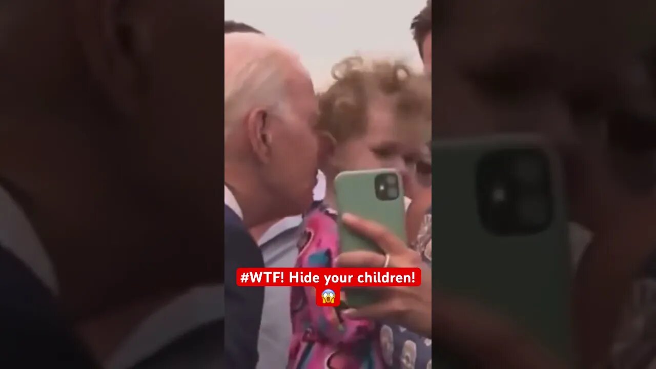 #WTF Hide your children! #PresidentBiden #Biden #Creepy