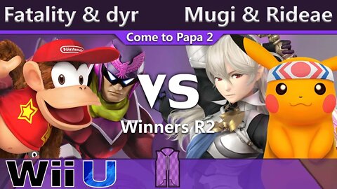 Fatality & MVG|dyr vs. Mugi & Shoq|Rideae - Wii U Doubles Winners R2 - CTP2