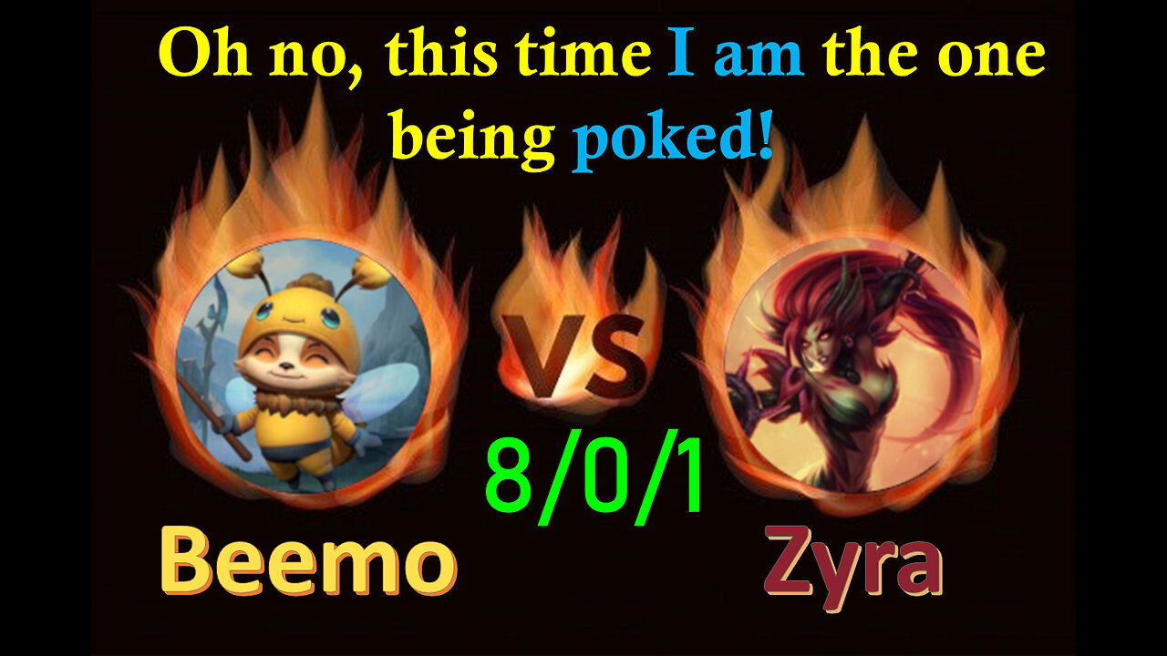 It's laggy, but who cares... # LOL - Teemo Gameplay - RANKED