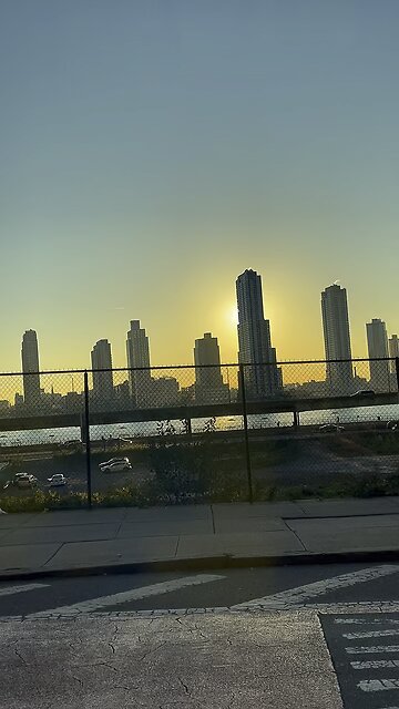 New York Corner on Sunset