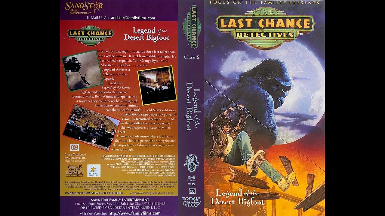 The Last Chance Detectives - 02. Legend Of The Desert Bigfoot (Unofficial Soundtrack) 1995