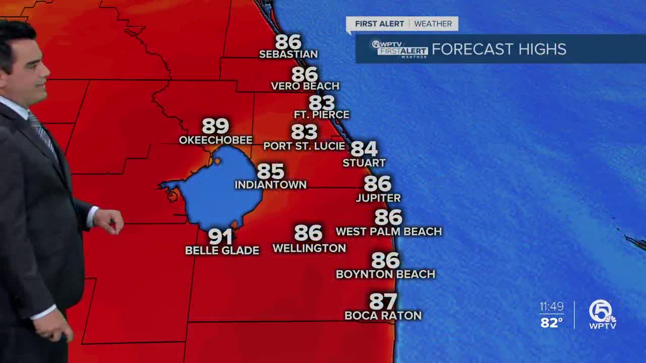 South Florida Monday afternoon forecast (3/30/20)