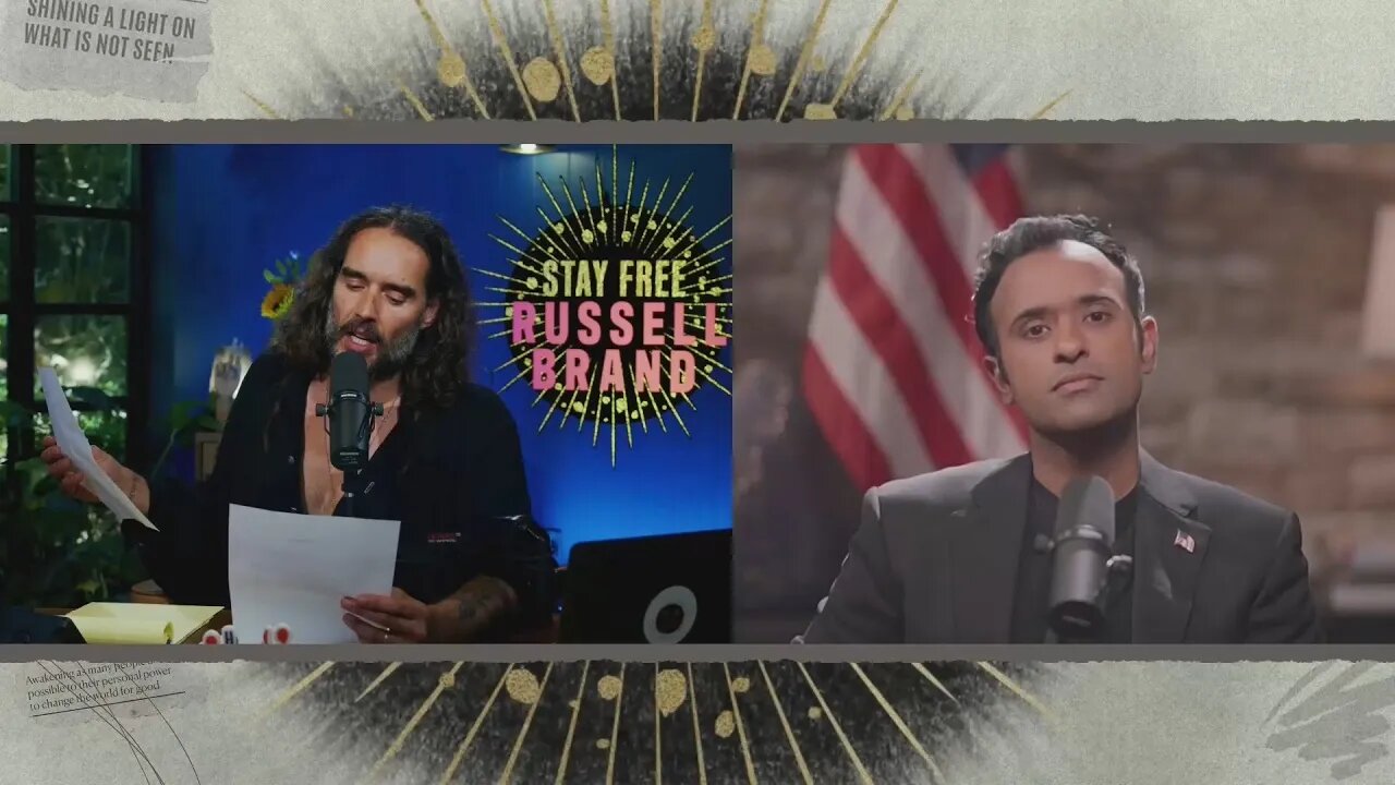 Vivek Ramaswamy on Stay Free with Russell Brand: International Organizations