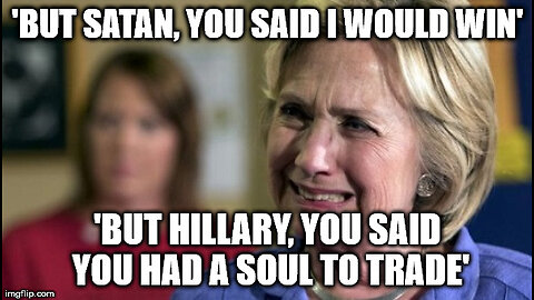 Crooked Hillary "Arkancide" Clinton says ex-KGB officer Vladimir Putin cannot have a SOUL.