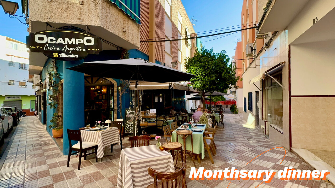 Ocampo Argentinian Restaurant in Benalmadena Spain | Monthsary Dinner