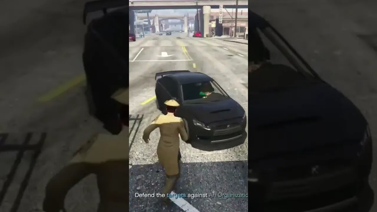 GTA Idiot Gets Yeeted Into The Shadow-Realm by 2 Cars 🚗 😬