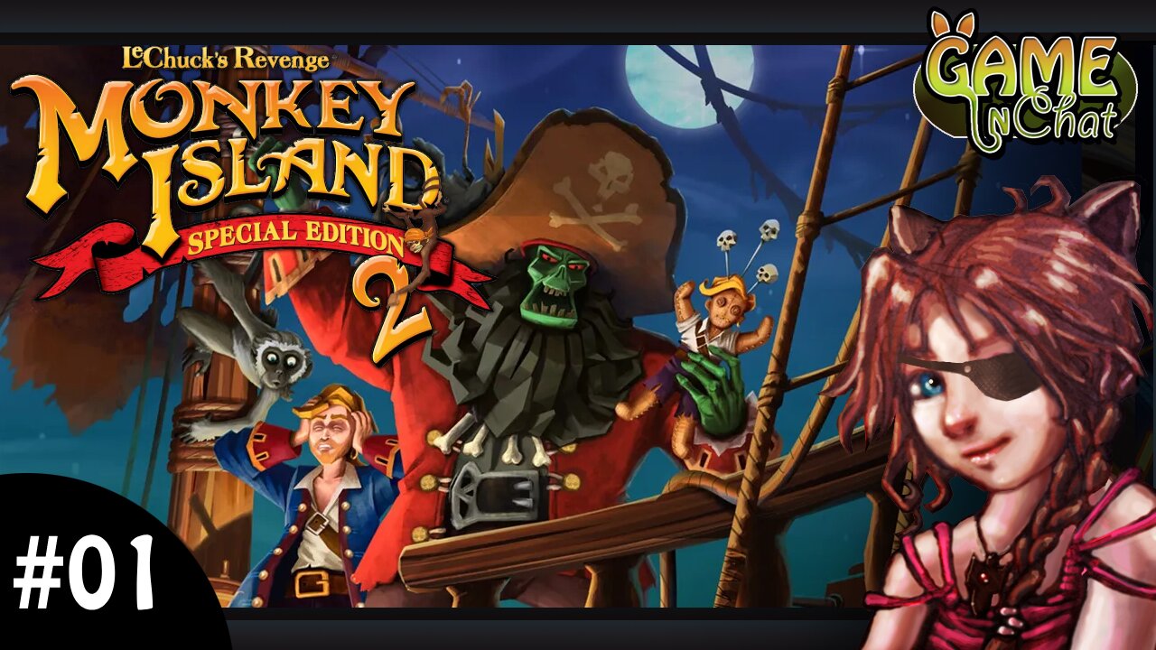 Monkey Island 2: LeChuck's Revenge Special edition 😃 #01 , Lill