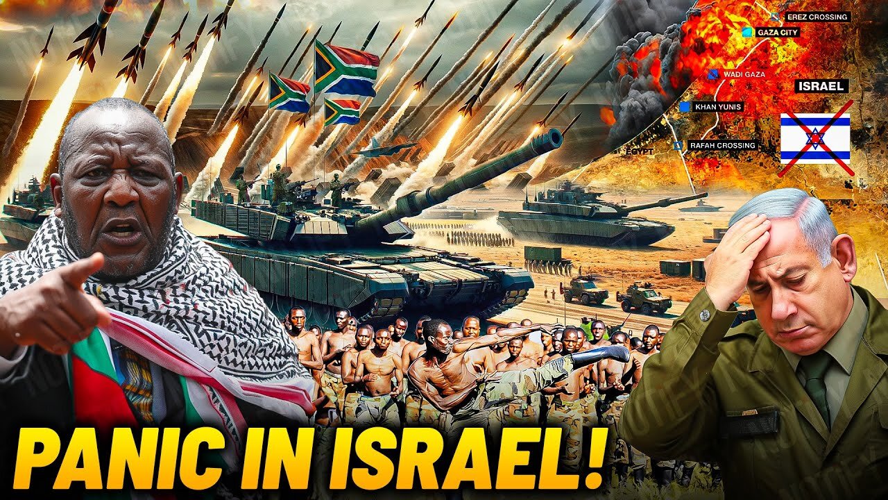 South Africa Declares War on Israel - This Massive Army Ready to Joins Forces With Palestine