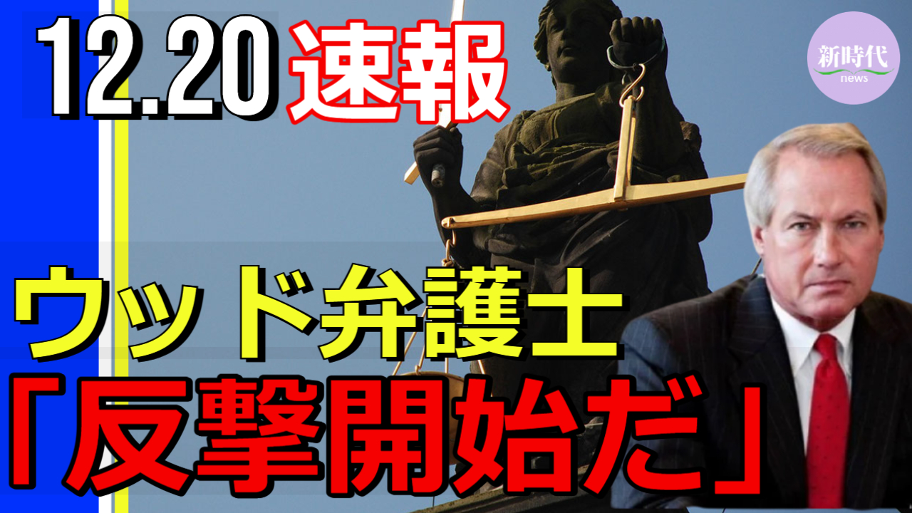 【速報】リン・ウッド弁護士 「反撃の時だ」と呼びかける