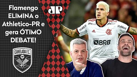 "O Flamengo TÁ VOANDO! E É FEIO o Athletico-PR do Felipão SER TÃO..." Veja DEBATE!