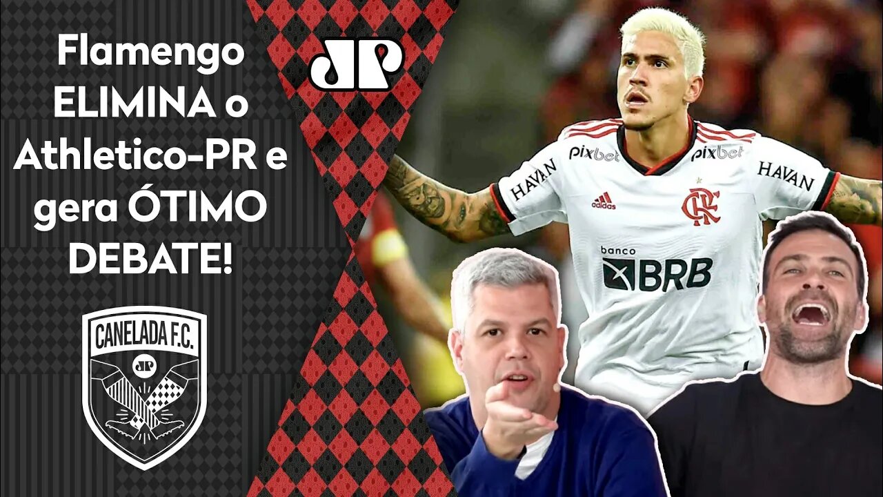 "O Flamengo TÁ VOANDO! E É FEIO o Athletico-PR do Felipão SER TÃO..." Veja DEBATE!