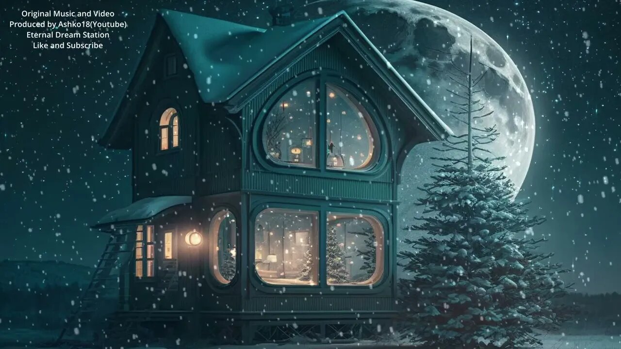 Chillstep Music Christmas Moon, Focus, Study Music, Relaxation, Upbeat, Workout, Concentration