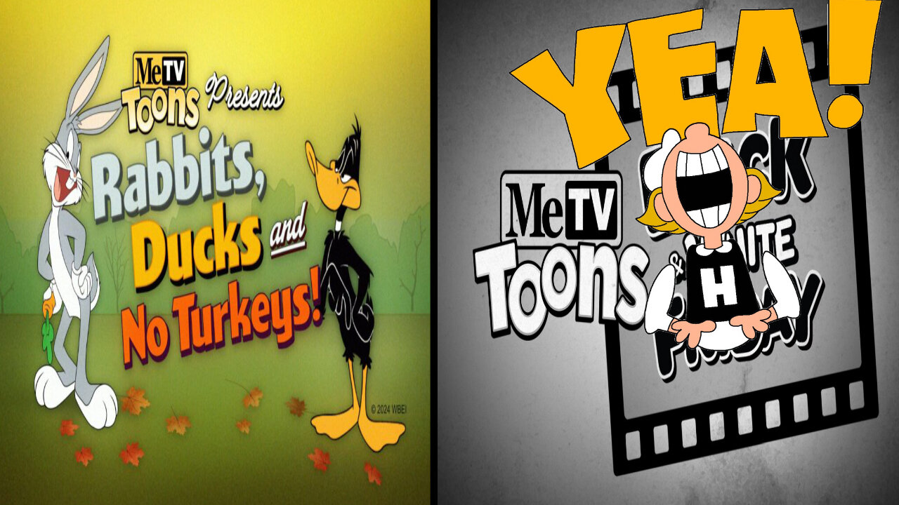 Thanksgiving Vintage Cartoon Marathon on Metv Toons