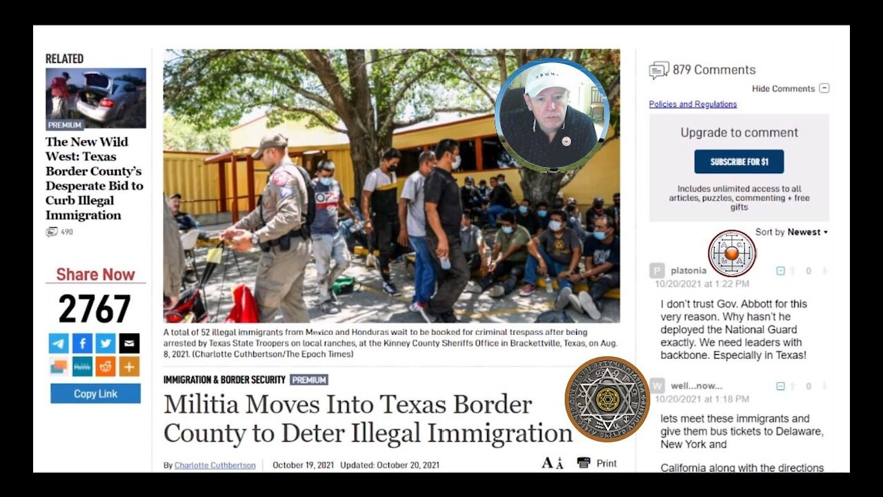 #TrumpNow Patriot Militias Move into Texas Border County