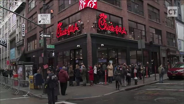 Media, Leftist Uproar When Twitter Founder Eats at Chick-fil-A