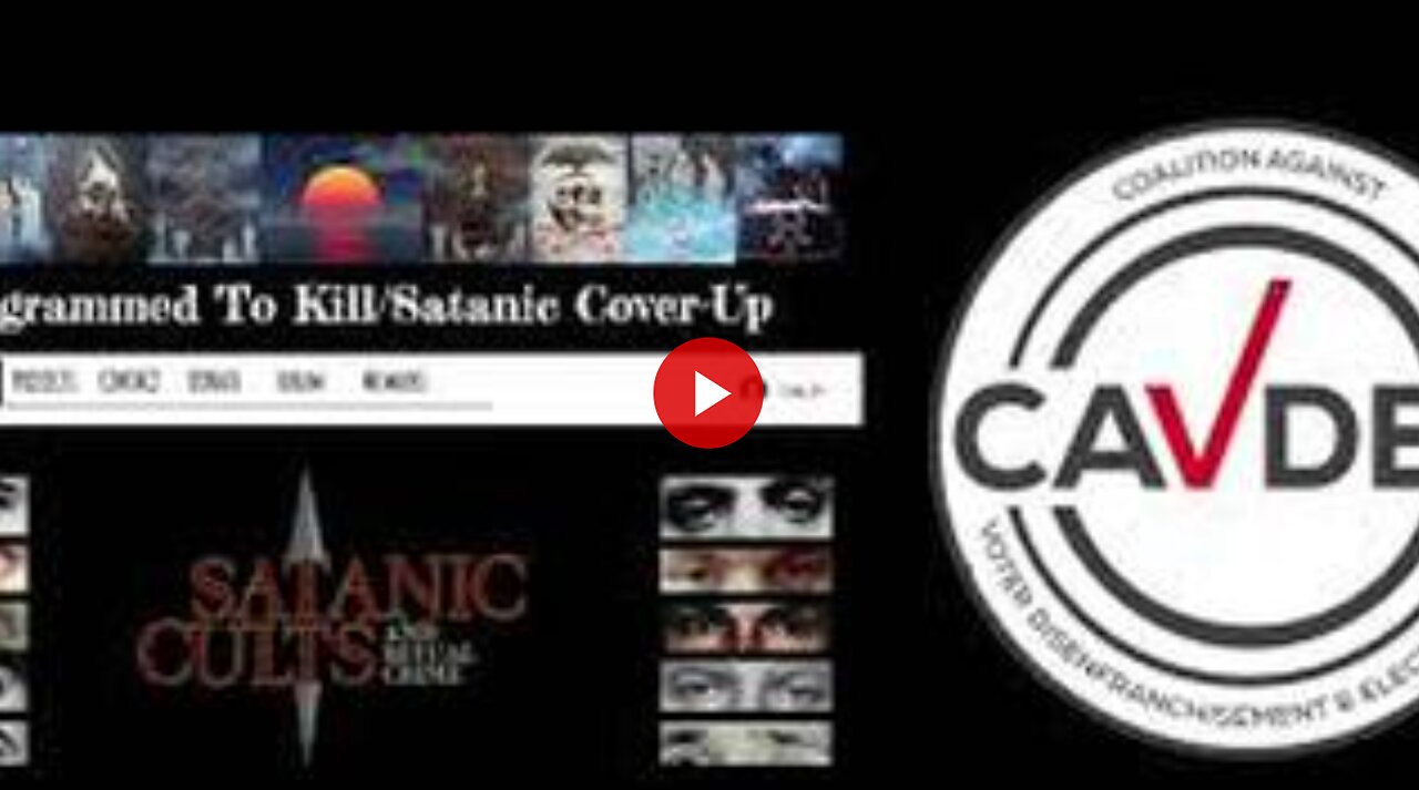 Programmed To Kill/Satanic Cover-Up Part 181 (Conversation #17 with CAVDEF.org)