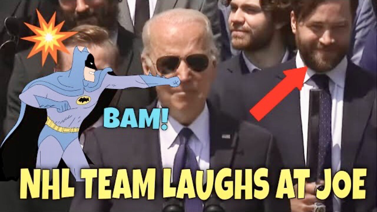 NHL Team Laughs at Joe Biden for Calling NHL Commissioner "Gary BATMAN”