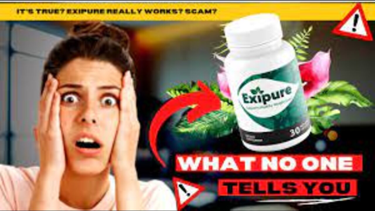 EXIPURE - 🚨THE WHOLE TRUTH!🚨 - For everyone who needs to lose weight healthy!