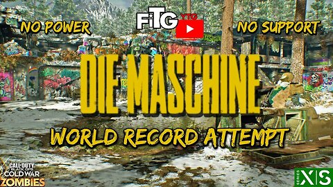 DIE MASCHINE NO POWER/NO SUPPORT WORLD RECORD ATTEMPT