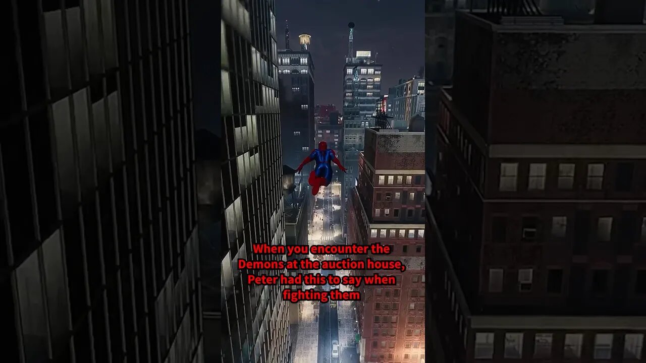 What villain was Spider-Man talking about here? #shorts