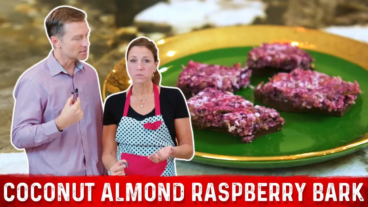 Coconut Almond Raspberry Bark – Dr.Berg