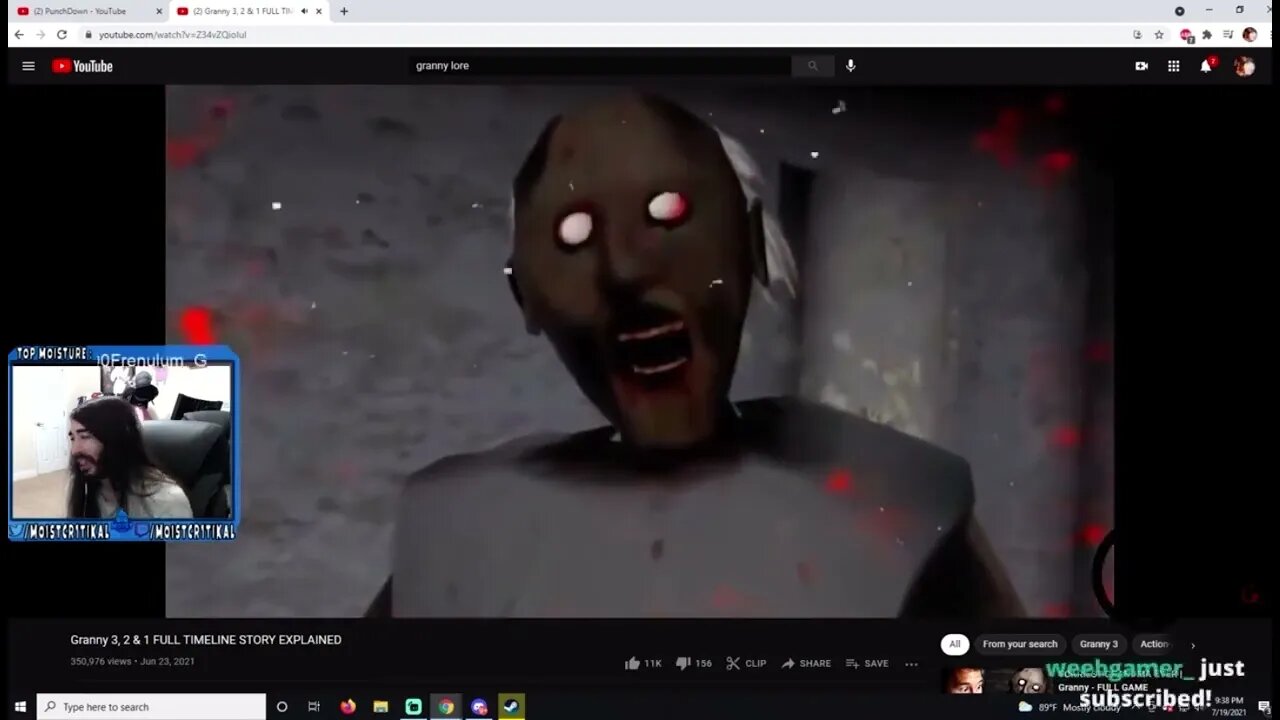 MoistCr1tikal Reacts To Granny Lore