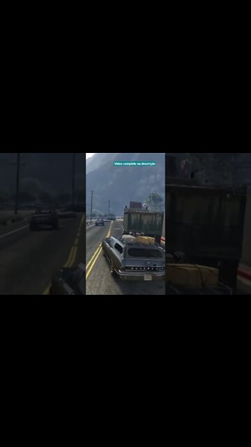 Fugindo da polícia "voando" - GTA 5 - Fleeing the police "flying"