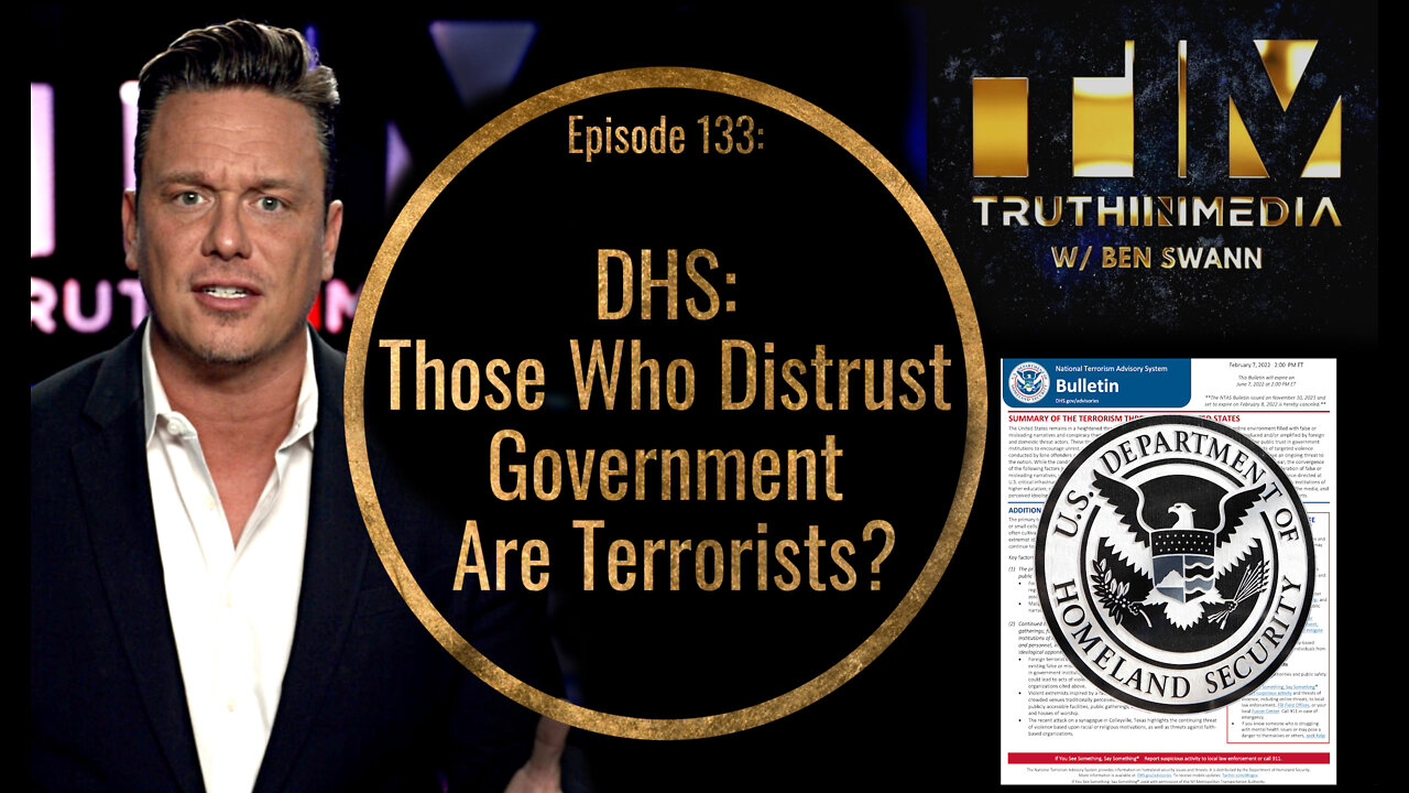 DHS: Those Who Distrust Government are Terrorists?