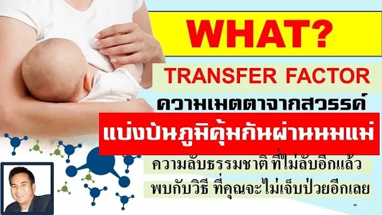 Transfer Factor สวรรค์เมตตาแบ่งปัน ภูมิคุ้มกัน ผ่าน นมแม่