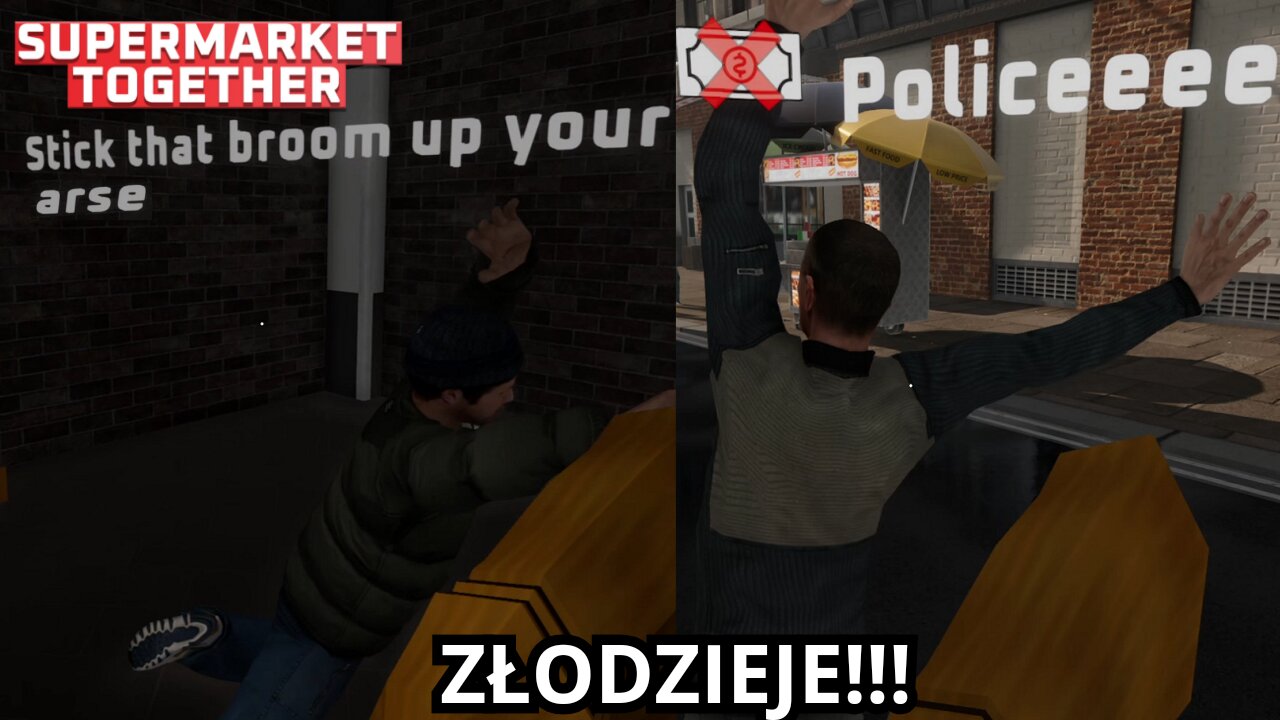 🏪 ZŁODZIEJE!!! | #4 | SUPERMARKET TOGETHER (w/SOCHA337, Cejosek) 🏪