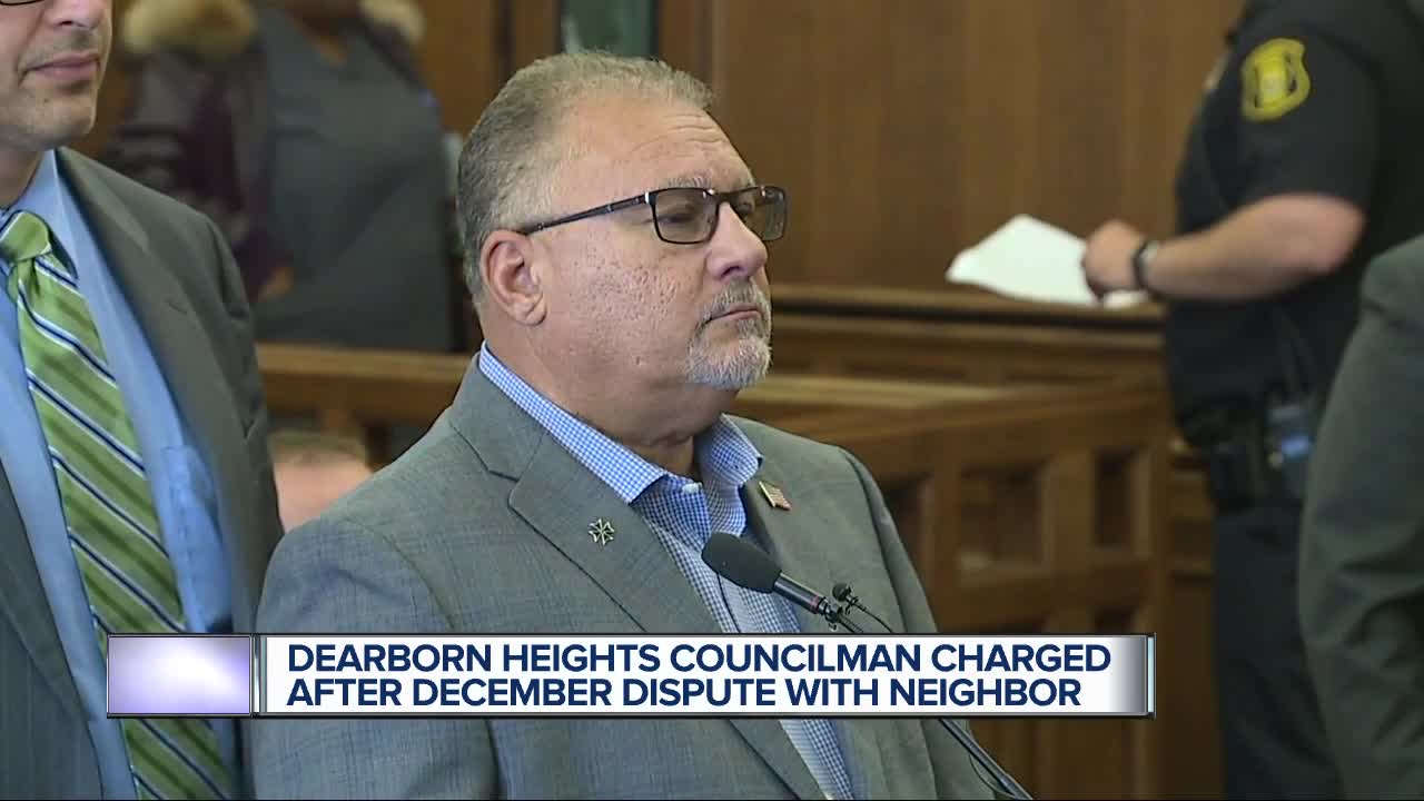 Dearborn Heights councilman faces judge on home invasion charge