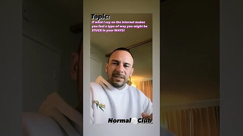 If what I say on the internet makes you feel a type of way you might be STUCK IN YOUR WAYS