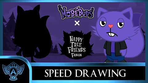 Speed Drawing: Happy Tree Friends Fanon - Nikolai | Mobebuds Style