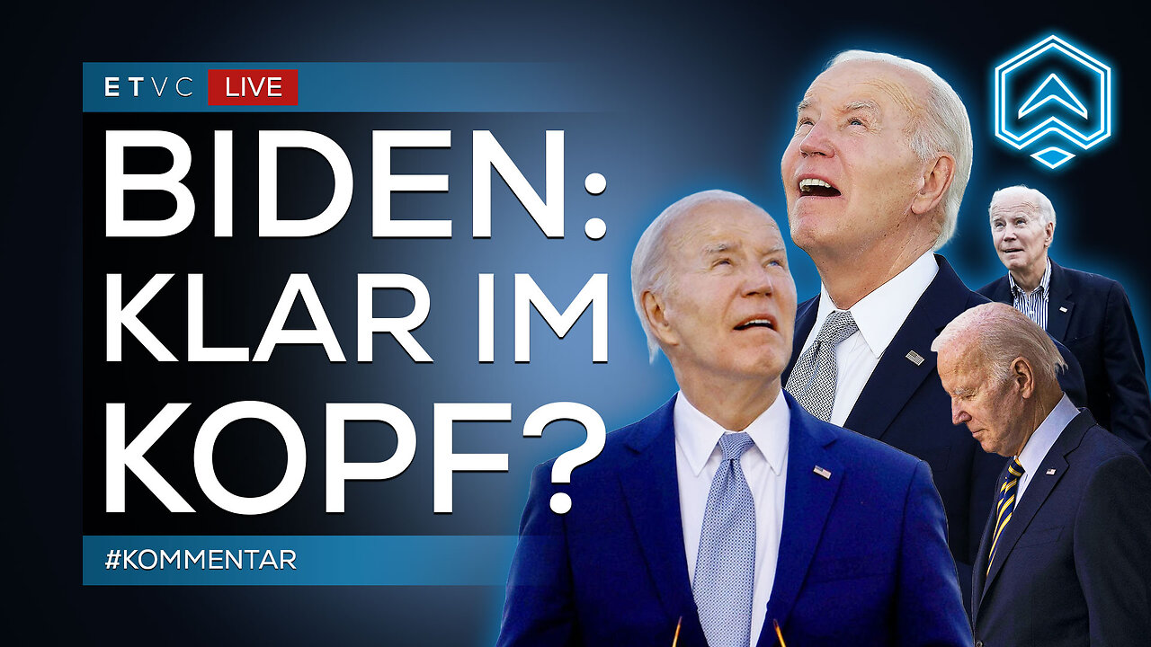 🟥 LIVE | Ist JOE BIDEN noch KLAR im Kopf? | #KOMMENTAR