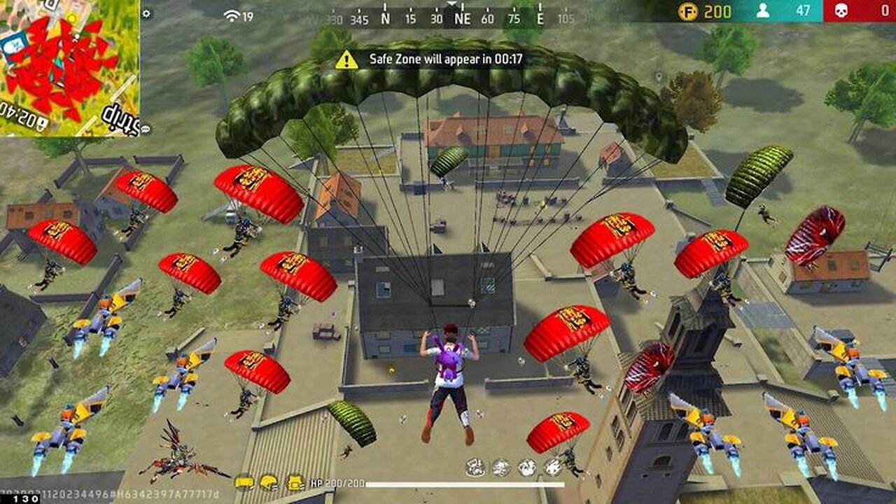 24 Kills 💪 AK47 + MP40 99% Headshot Rate⚡ | Solo Vs Squad🪂[ Full Gameplay ] Intel i5 💻 FreeFire