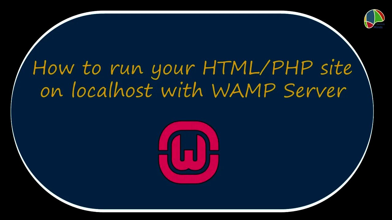 How to run your HTML/PHP site on localhost with WAMP Server