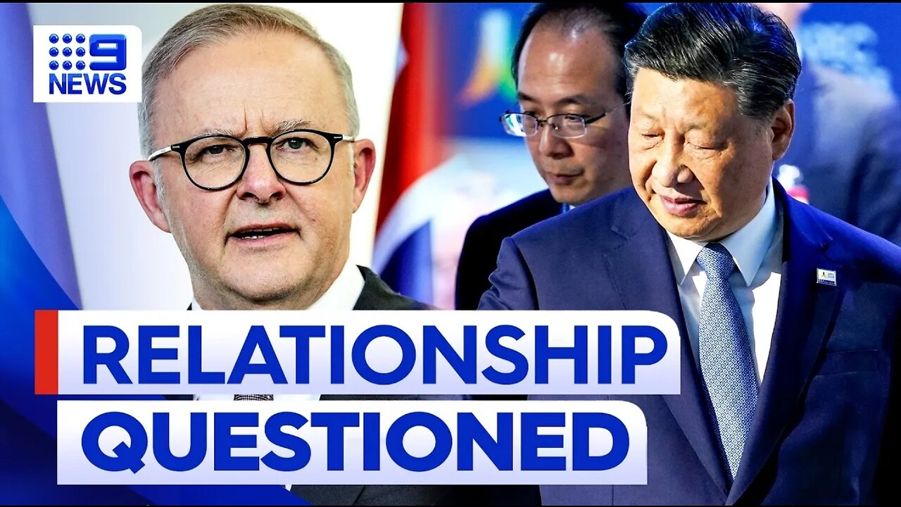PM accuses China of damaging relationship after navy diver injured 9 News Australia
