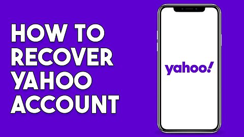 How To Recover Yahoo Account (2023)