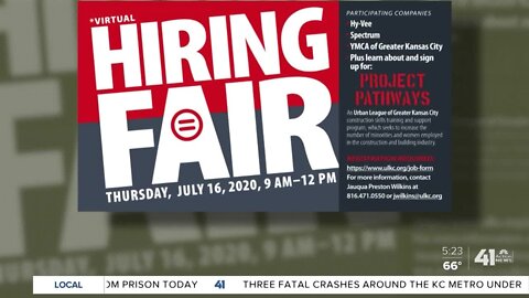 Local organization holding virtual job fair