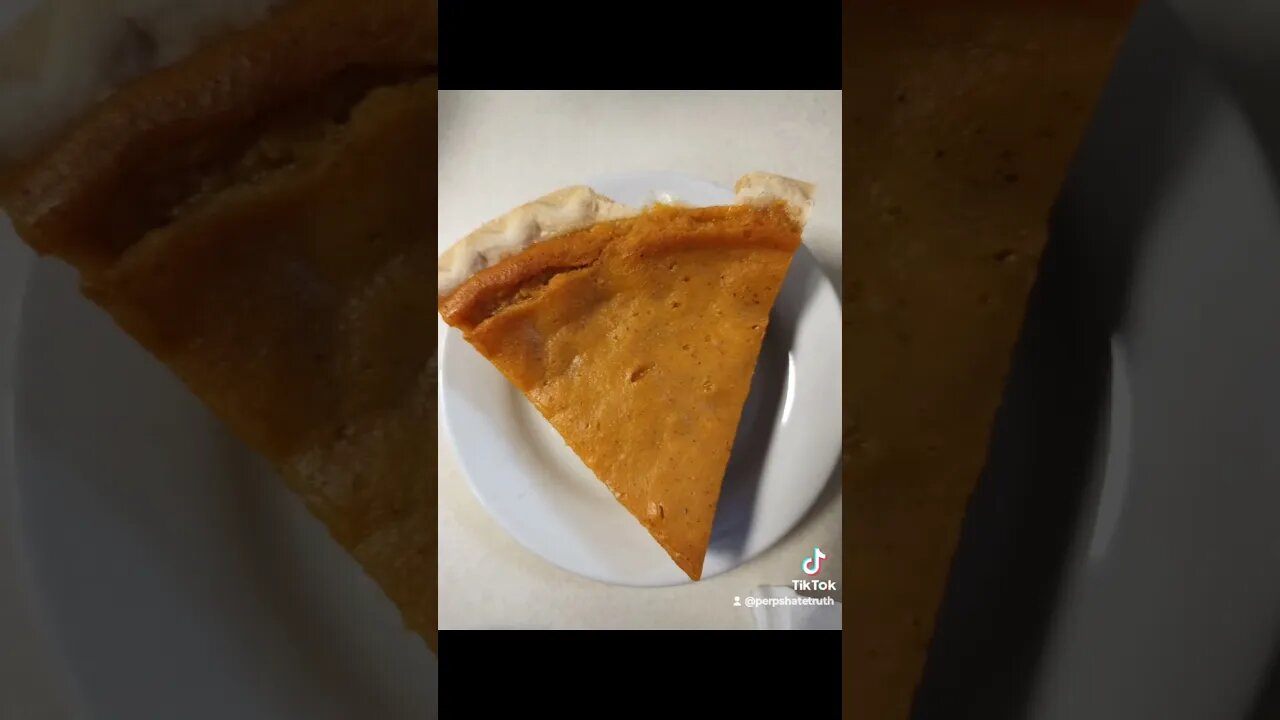 November 13, 2023 Looks like someone bit this pie #gangstalking #gaslighting