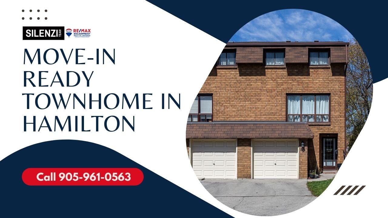 Move-in ready Townhome in Hamilton