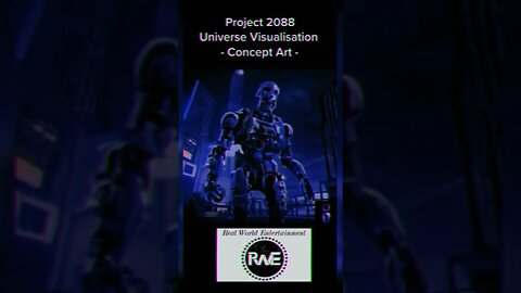 Project 2088 - Universe visualisation - Concept Art - Version X -/- #new #animation #shorts