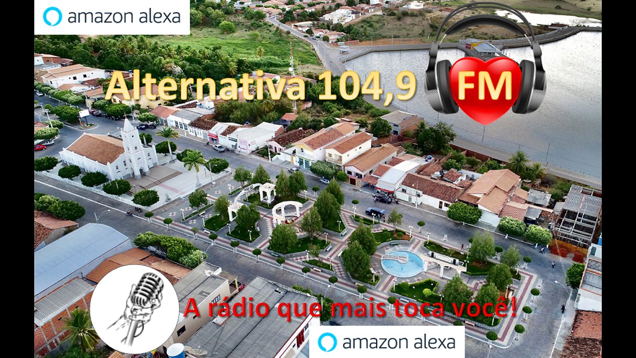 Como ouvir a Alternativa 104,9 fm pela Alexa.