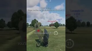 Stupid Plane Crashed! #shorts #warthunder