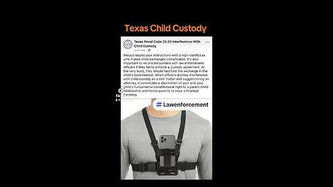 Always Record for your safety #law #lawenforcement #police #sheriff #constable #texas #LEO