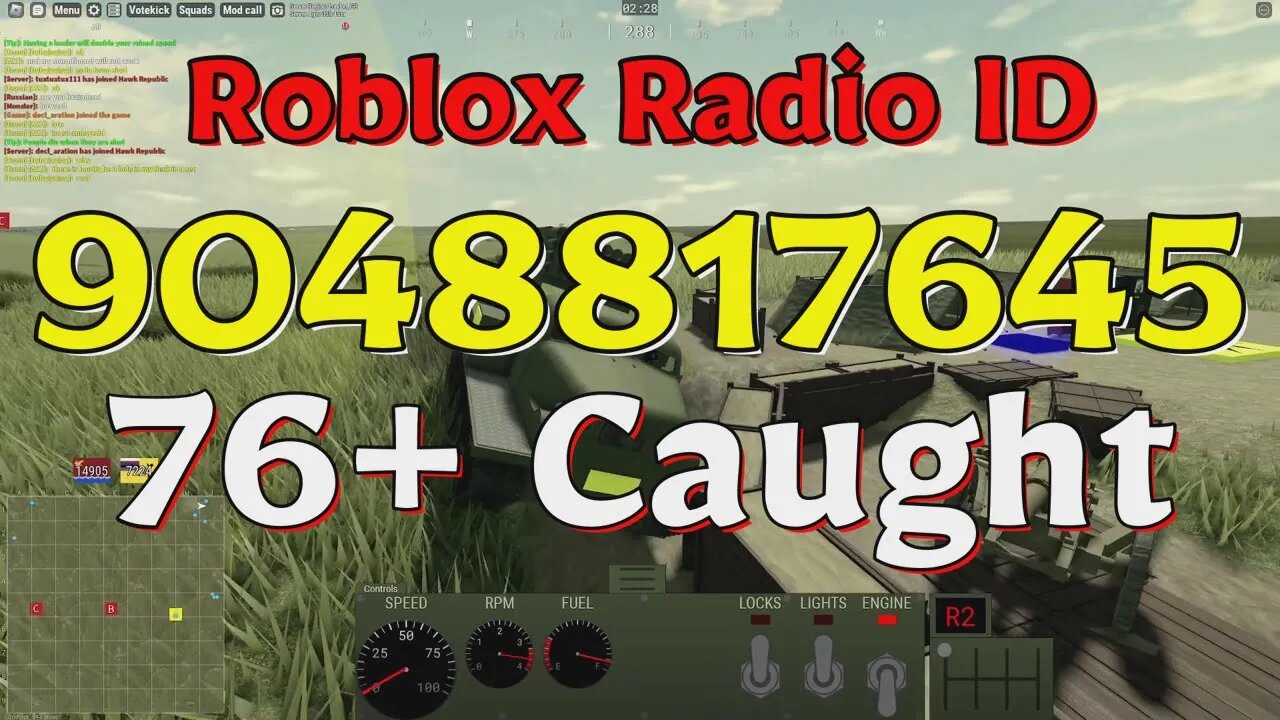 Caught Roblox Radio Codes/IDs