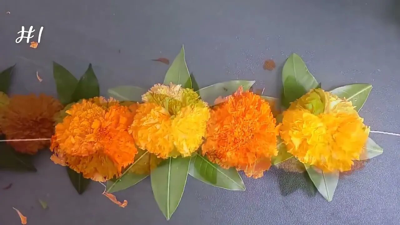 DIY|Marigold Flower Decoration Ideas for any Indian Wedding|Sangeet|Festivals|Pooja|Home Party Ideas