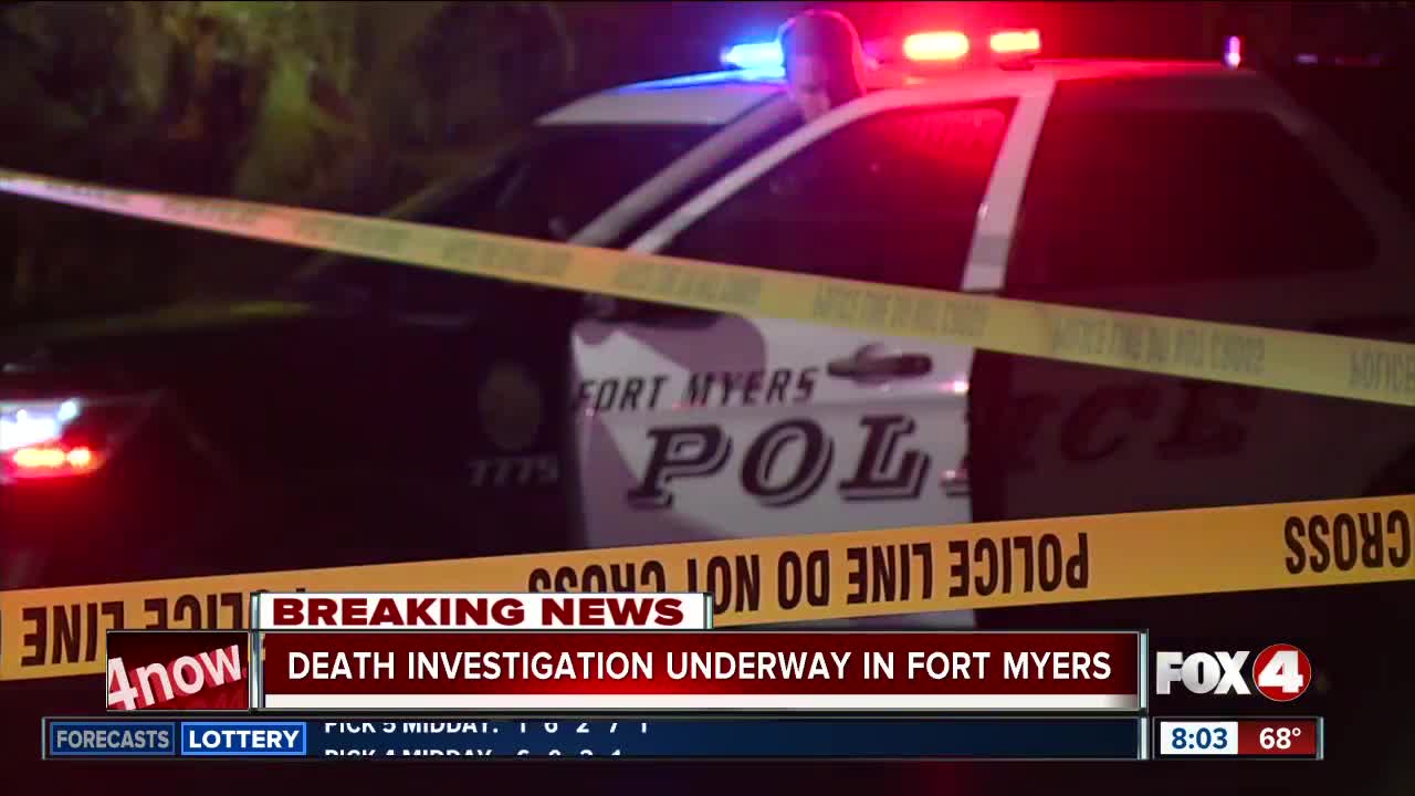 Death investigation in Fort Myers