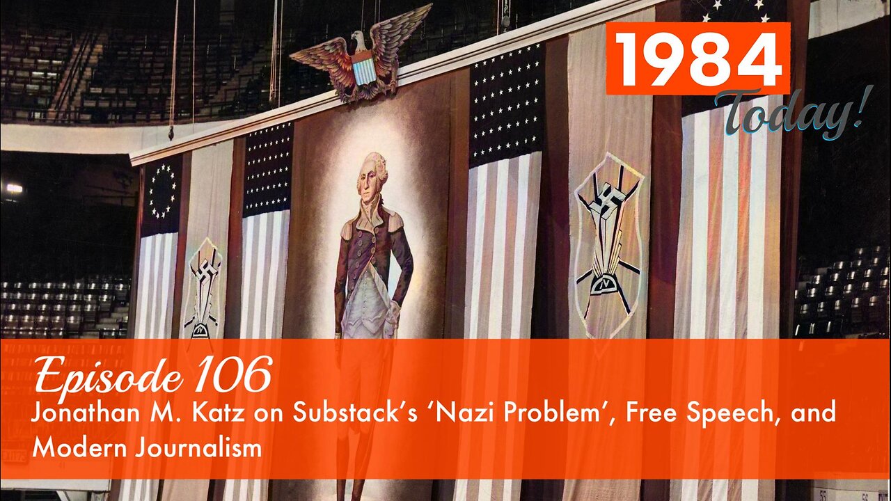 Episode 106: Jonathan M. Katz on Substack's 'Nazi Problem', Free Speech, and Modern Journalism