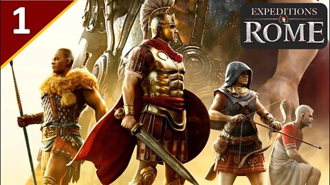 Fleeing Rome & Greek Pirates l Expeditions: Rome [Pompeius Difficulty] l Part 1